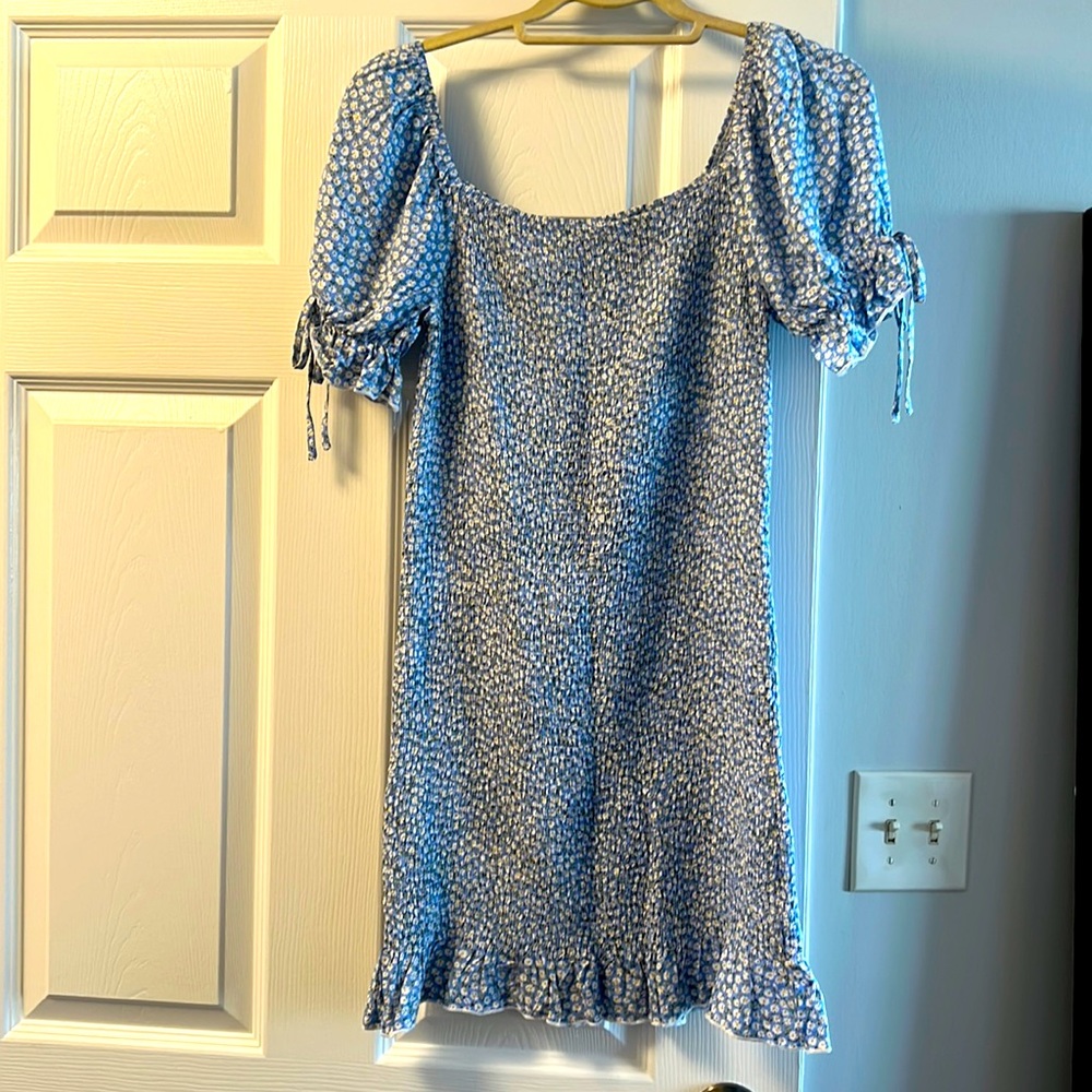 Pink blush maternity dress